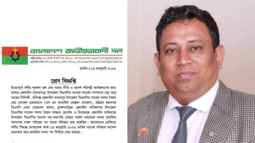 বিএনপিতে ফিরলেন সৈয়দ সাজ্জাদ মোর্শেদসহ পাঁচ নেতা