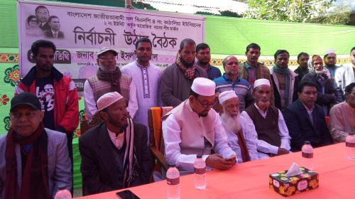 কাঁঠালিয়ায় শ্রমিক দলের উদ্যোগে ধানের শীষের পক্ষে নির্বাচনী উঠান বৈঠক