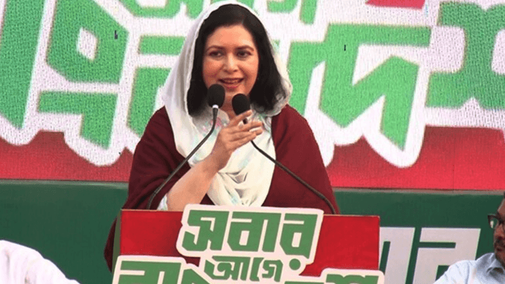 ‘নেতার আগে জনতা’ এমন দেশ গড়তে চায় বিএনপি: ডা. জুবাইদা রহমান