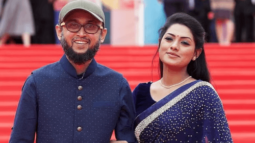 মোস্তফা সরয়ার ফারুকী ও নুসরাত ইমরোজ তিশা | ফেসবুক