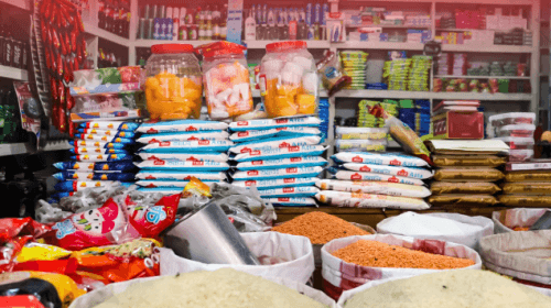 মুদি দোকান। পুরোনো ছবি