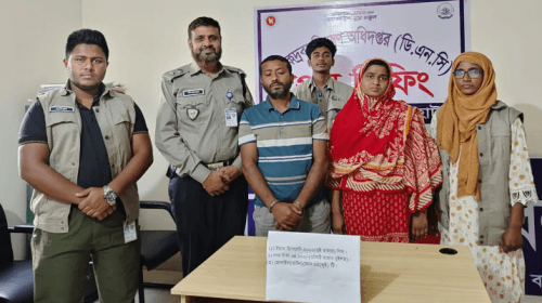 ইয়াবাসহ এক দম্পতিকে আটক করেছে জেলা মাদকদ্রব্য নিয়ন্ত্রণ অধিদপ্তর