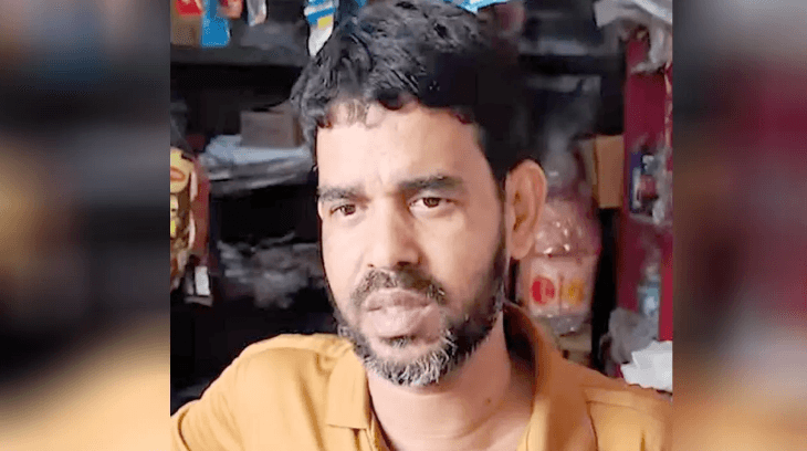 ভুক্তভোগী মুদি ও বিকাশ ব্যবসায়ী আব্দুল মালেক।