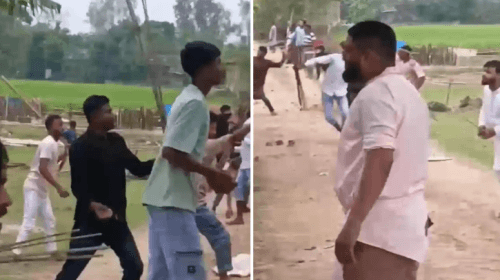 সংঘর্ষের সময় দুপক্ষের অবস্থান।