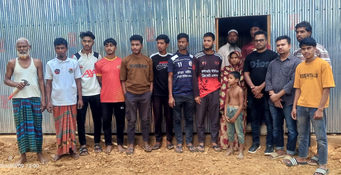 মানবিক এই উদ্যোগে খুশি সিরাজুল ও তার পরিবার