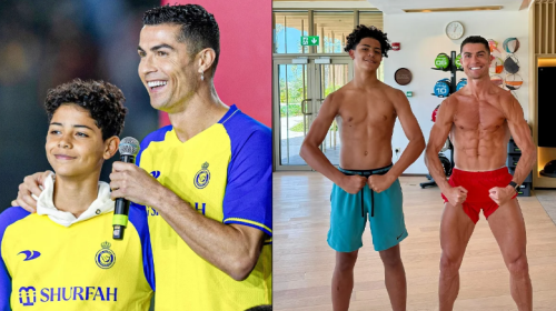 ছেলের সঙ্গে মাঠে নামার স্বপ্নে এগোচ্ছেন রোনালদো