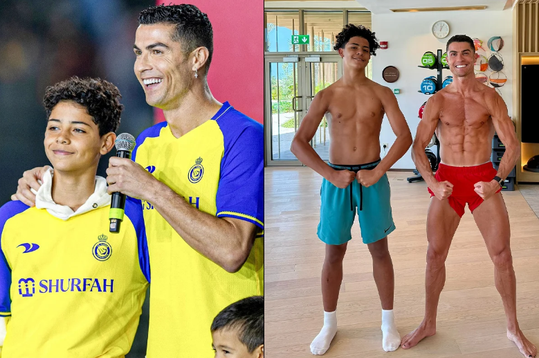 ছেলের সঙ্গে মাঠে নামার স্বপ্নে এগোচ্ছেন রোনালদো