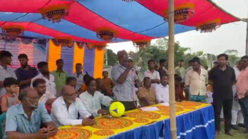 মোরেলগঞ্জে আরাফাত রহমান কোকো স্মৃতি ৮ দলীয় ফুটবল টুর্নামেন্টের উদ্বোধন