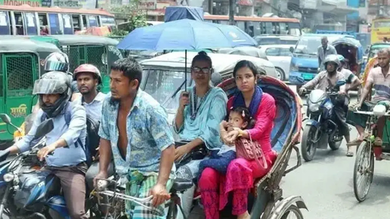 তাপপ্রবাহ বইছে। ছবি : সংগৃহীত