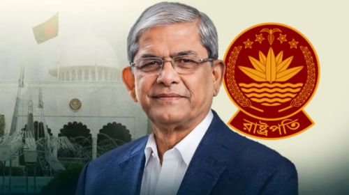 রাষ্ট্রপতি মির্জা ফখরুল ইসলাম আলমগীর। ছবি: সংগৃহীত
